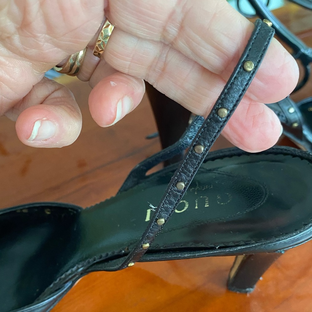 GUCCI Vintage Woman’s Heals Size 38 - Picture 6 of 16